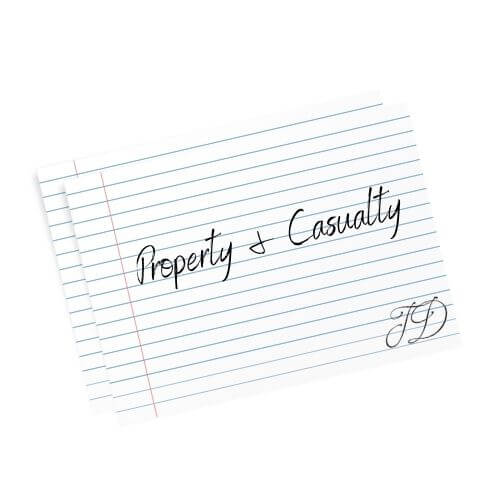 Property & Casualty Flashcards